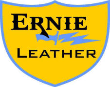 Ernie Leather Logo Chevron