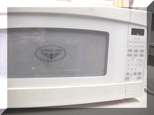 Nicrowave Oven Label