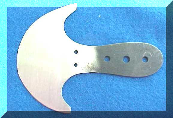 Round knife Leather